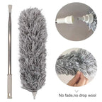 Grey Feather Duster