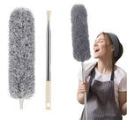 Grey Feather Duster