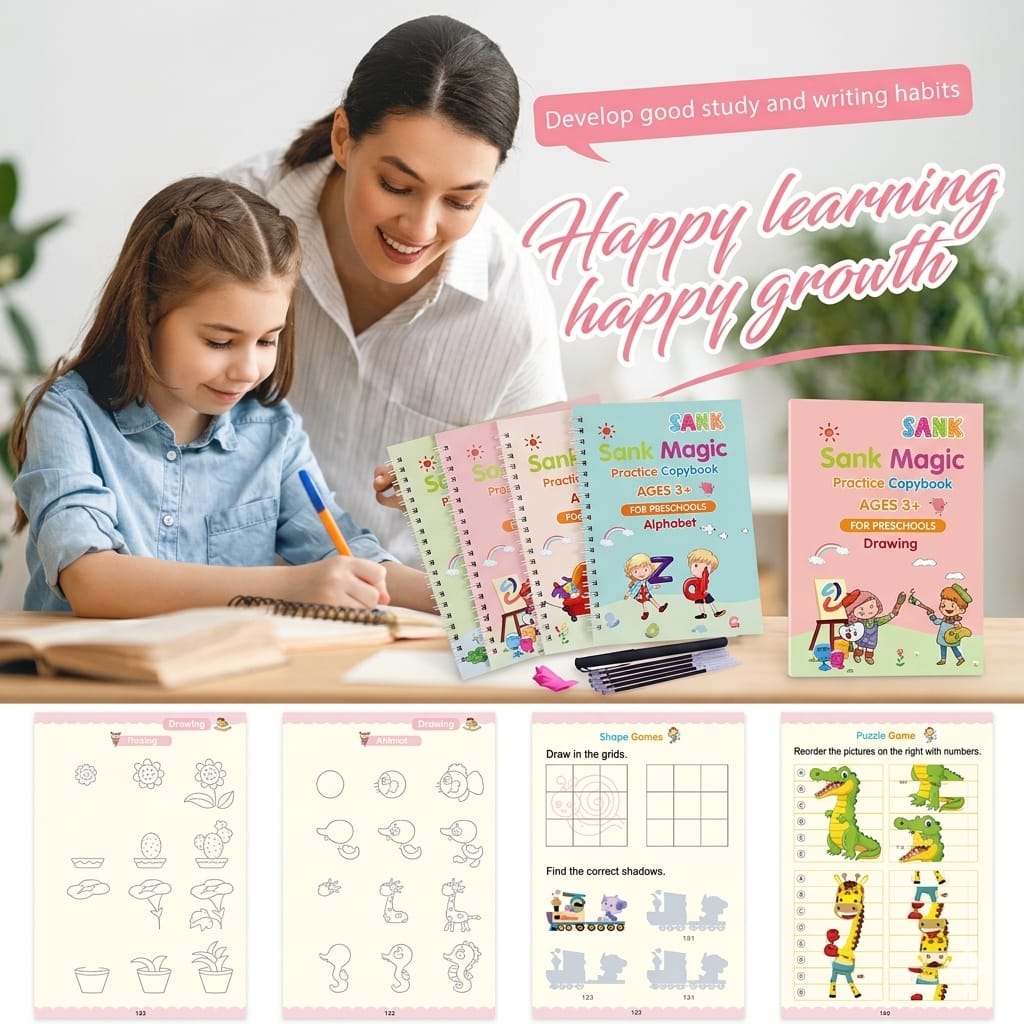 Sank Magic Practice Copybook